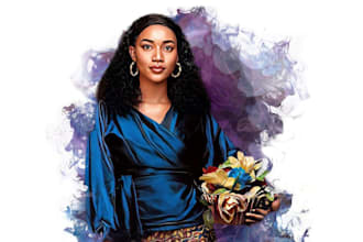 make your photo into a digital oil painting in 2 hours