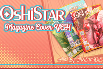 draw you on a magazine cover