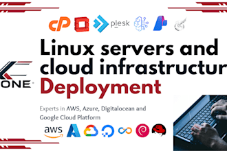 deploy and manage linux cloud servers on AWS azure gcp