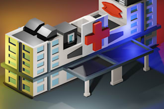 create 3d house or building model