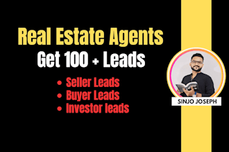 generate buyer and seller leads for real estate agents