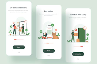 create delivery app for customers