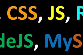 develop web application using react, node and mysql