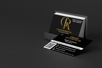 design modern minimalist business card, letterhead and stationery items