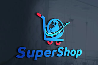 design a professional retail online store logo
