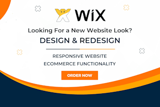 design or redesign professional wix website
