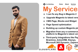 provide all kind of services in magento 2 and adobe commerce