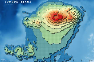 create digital 2d custom map using qgis, arcgis, canva, or adobe illustrator