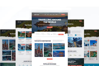 develop a fully automated travel blog for passive income