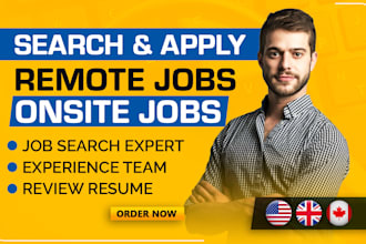search and apply remote or onsite job applications on your behalf