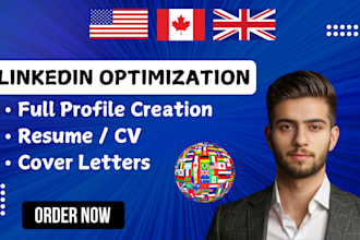 create and professionally optimize your linkedin profile