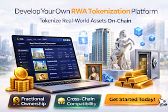 build rwa tokenization platform for real estate, gold,assets