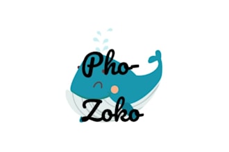 design perfect pho sushi restaurant logo