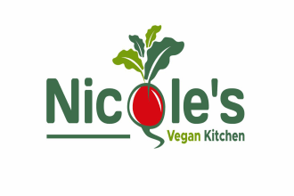 do a luxury minimalist food drink plant based kitchen logo