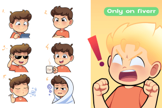 custom cute twitch emotes in 24 hours