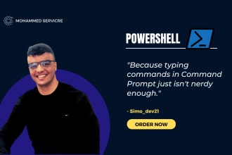 unleash the power of automation, create a custom powershell script for you