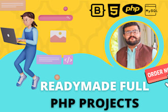 provide readymade PHP projects