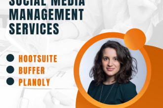 schedule posts via hootsuite up to weeks and months