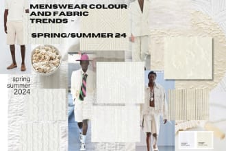 do a fashion market research and a trend analysis report