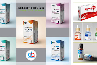 do pharmaceuticals product packaging and label design