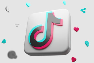 design trendy modern 3d icon or logo for website and apps