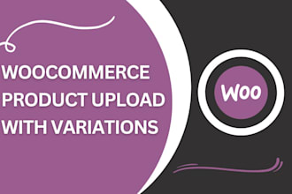 build wordpress ecommerce website and woocommerce product upload