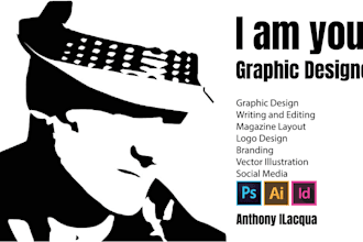 Review  do design and layout in photoshop, illustrator and indesign