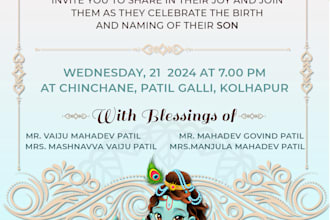 make eye catchy flyers and invitation