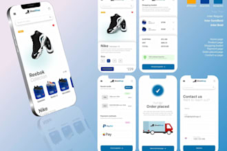 design responsive ui ux for website and mobile app in figma