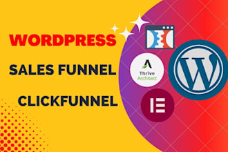 build sales funnel, clickfunnels landing page in clickfunnel