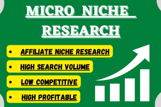 do low competitive, highly profitable micro niche research