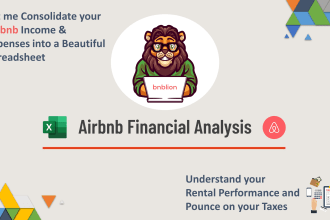 provide you a spreadsheet to analyze your current airbnb property