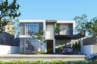 do architecture 3d modelling, 3d rendering and animation