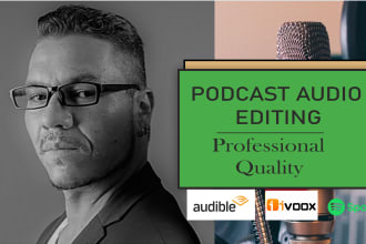 edit your podcast audio with professional quality