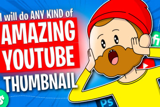 design a catchy youtube thumbnail in 24 hours