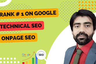 do website onpage SEO and technical optimization service of wordpress website