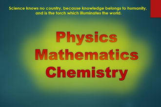 help you in physics, mathematics, chemistry and assignments