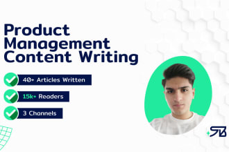 write product management blogs