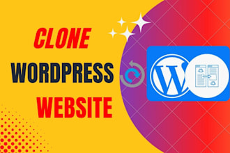 clone website or website migration to a new host