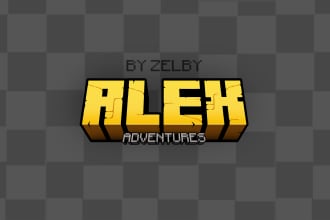 minecraft logo with your text