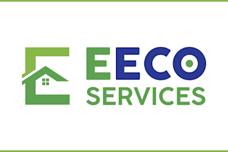 make cleaning house, janitorial, commercial cleaning service logo