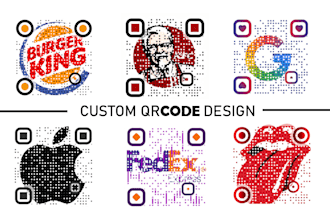 create professional qr code generator with logo in 1 hours