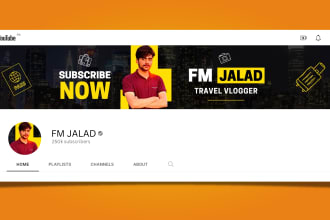 create and setup your youtube channel