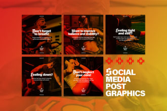 design graphics and create custom social media posts for your business