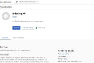 setup google instant indexing API in 1 day for wordpress