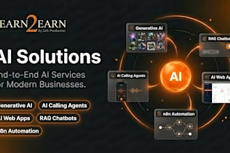 build ai agents, chatbots and web apps