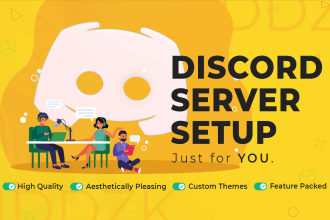 setup discord server for your brand, community or more