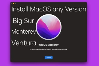 install macos, windows, and linux in virtualbox or vmware