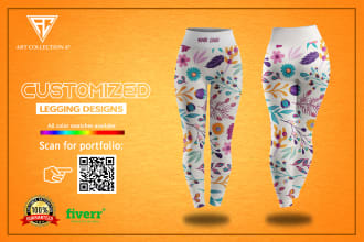 design custom stylish leggings and yoga set