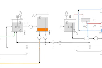 draw flow schemes and 2d house plans from image sketch or markup